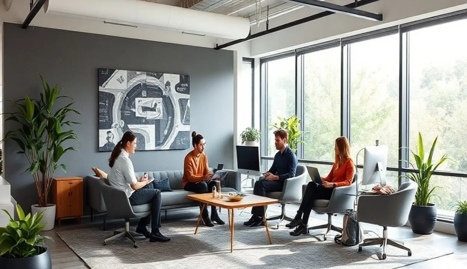 Modern agile coaching office